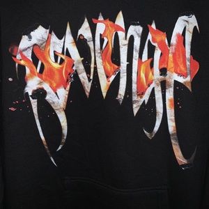revenge burn hoodie